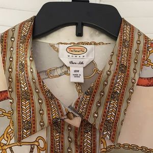 Vintage Talbots Silk Blouse - Women’s